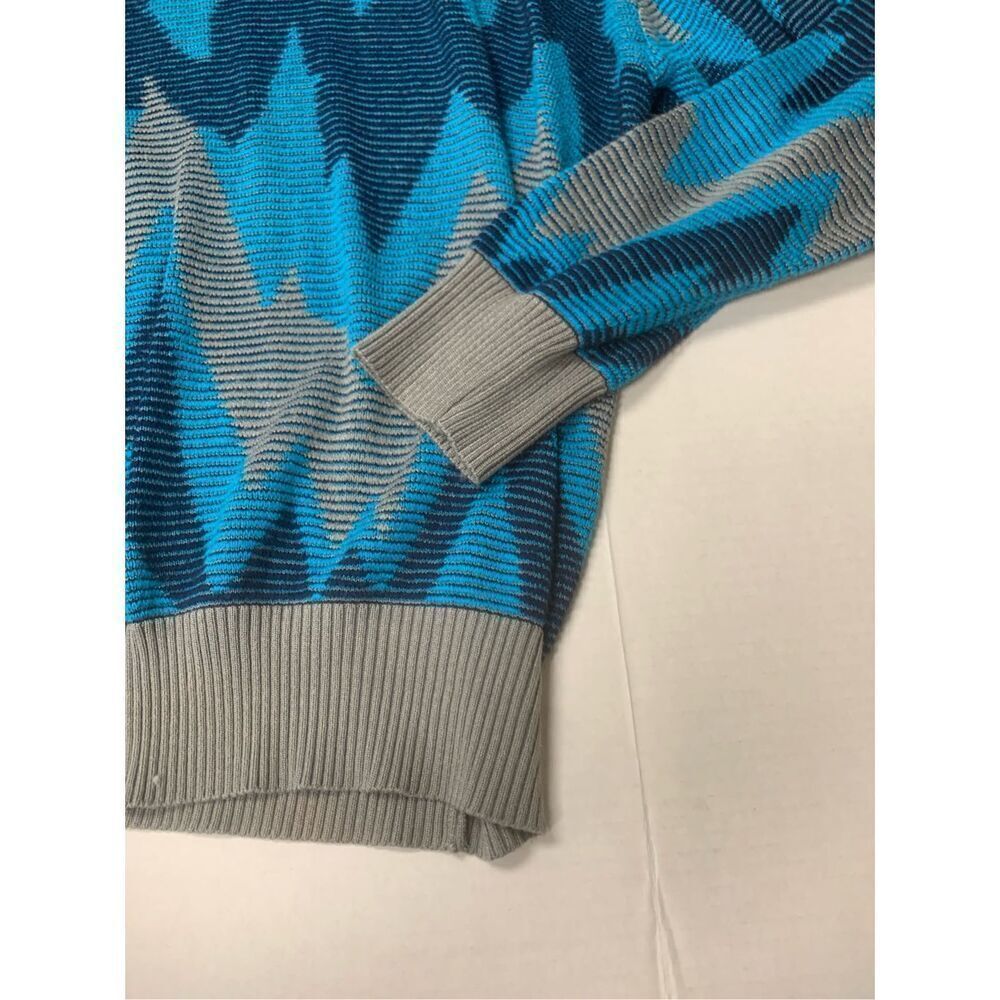 Multicolored Chevron Striped Sweater - Picture 2 of 5